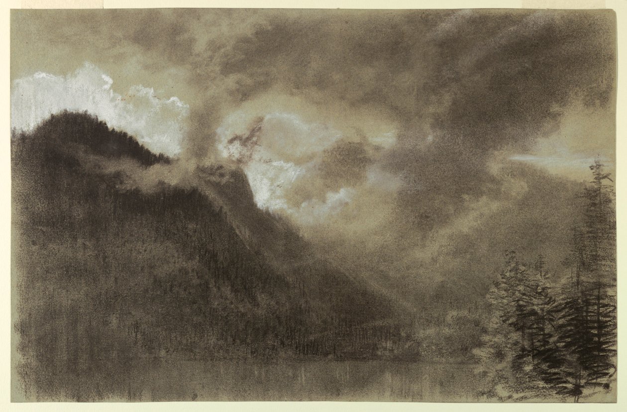 Echo Gölü, New Hampshire by Francis Hopkinson Smith