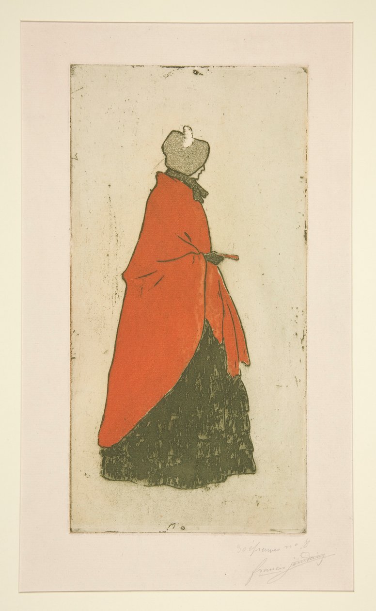 yaşlı kadın by Francis Jourdain