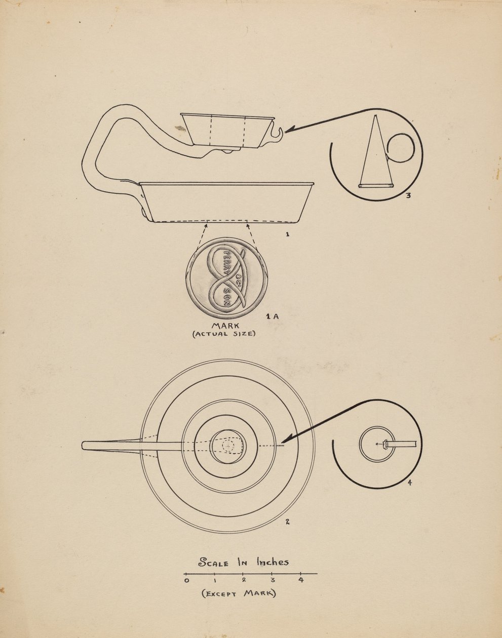 Snuffer ile Şamdan by Francis Law Durand