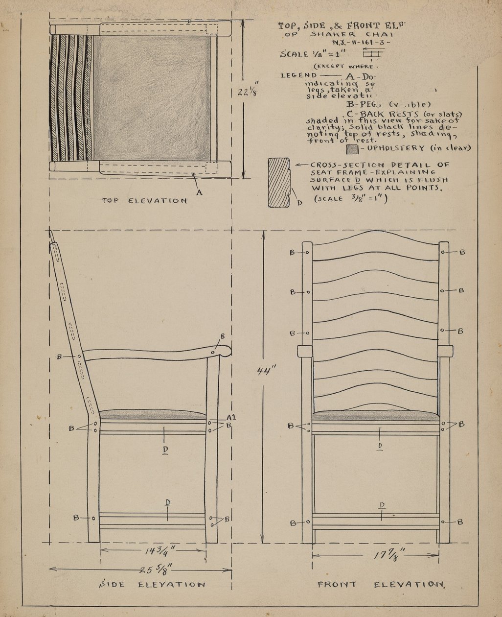 Sandalye by Francis Law Durand