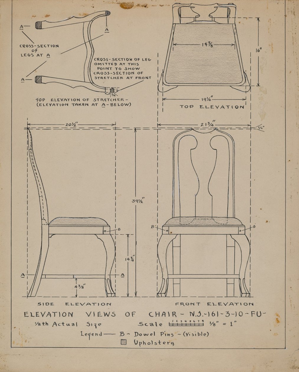 Sandalye by Francis Law Durand