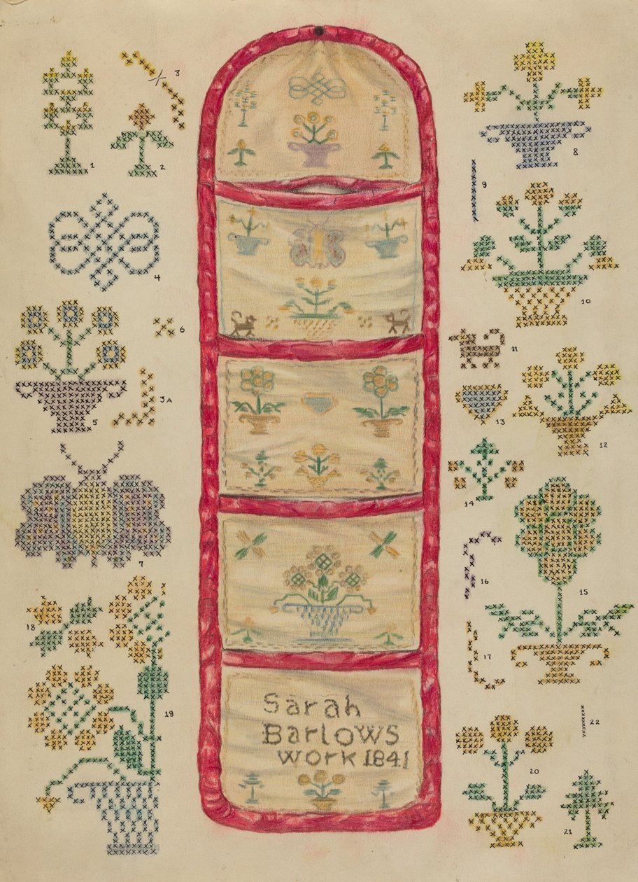 iğne işi resmi by Francis Law Durand