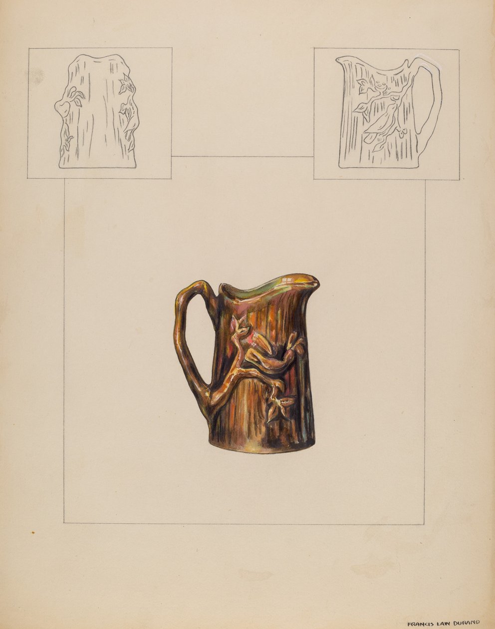 Sürahi (Bireysel Kremalı) by Francis Law Durand