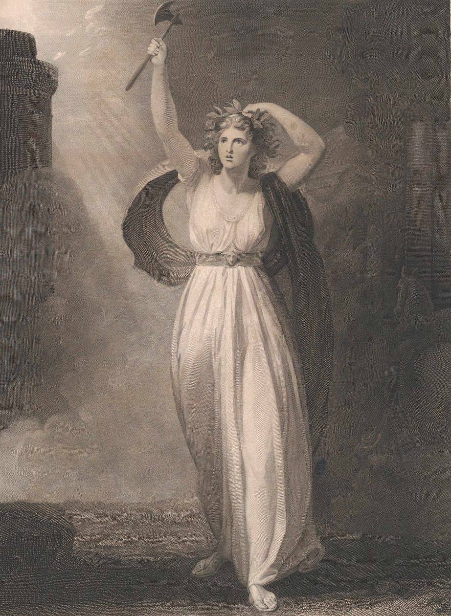 Cassandra Raving Shakespeare, Troilus and Cressida, Act 2,..., ilk kez 1795