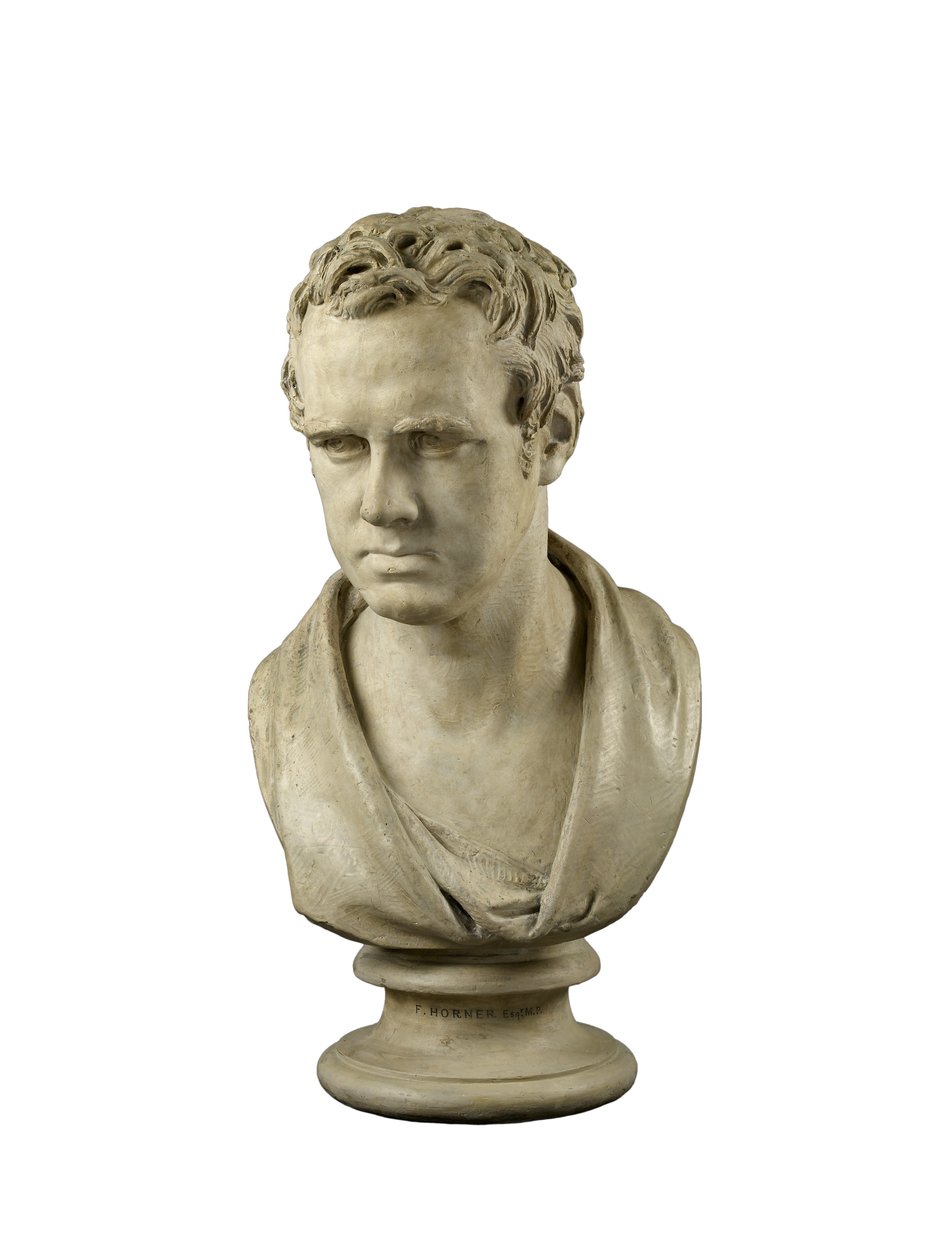 ಫ್ರಾನ್ಸಿಸ್ ಹಾರ್ನರ್ ಎಂಪಿಯ ಬಸ್ಟ್ (1778-1817), 1817 - 1818 (ಪ್ಲಾಸ್ಟರ್) ಟರ್ಕ್ by Francis Legatt Chantrey