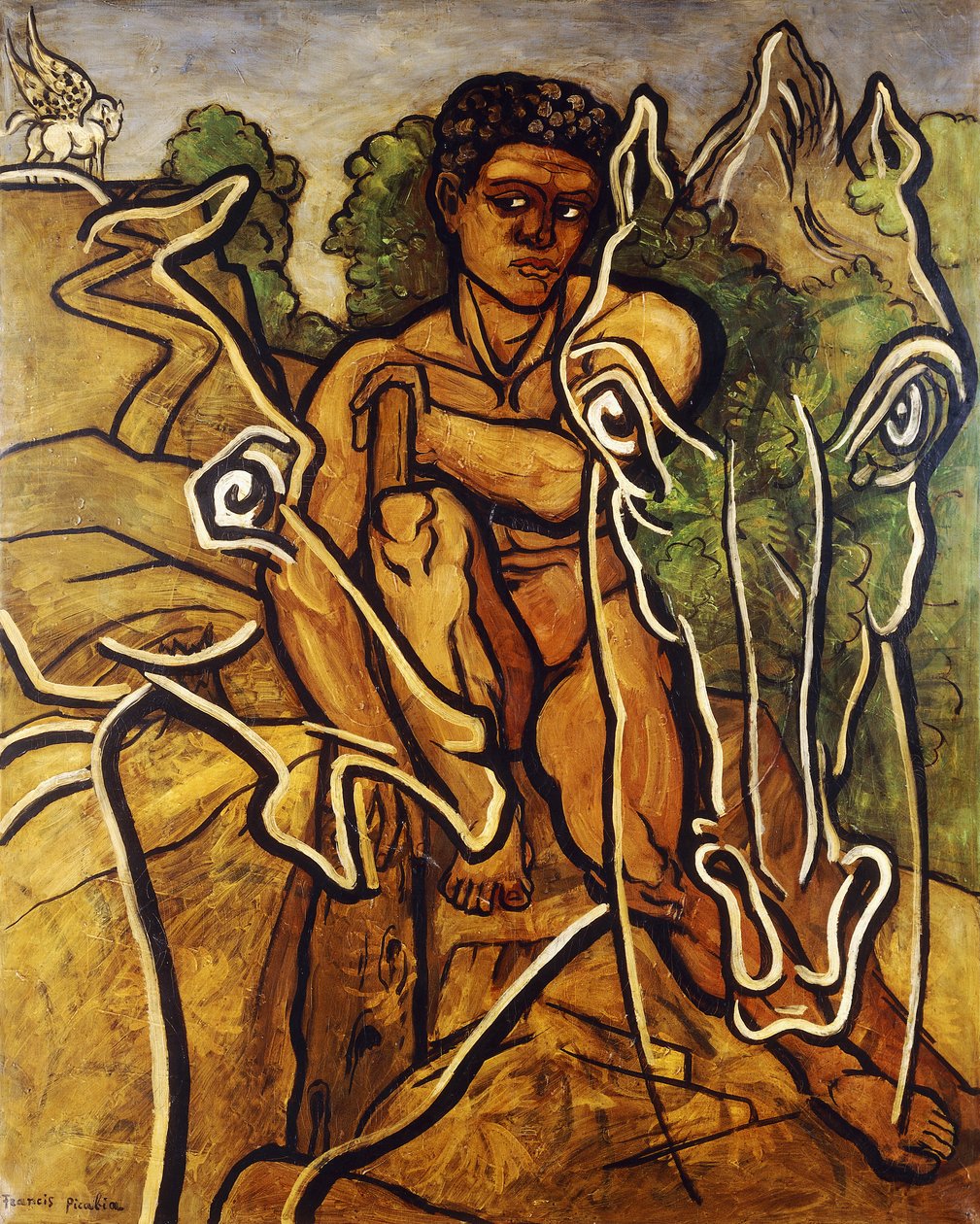 Herkül ve Atları; Hercule et ses Coursiers by Francis Picabia