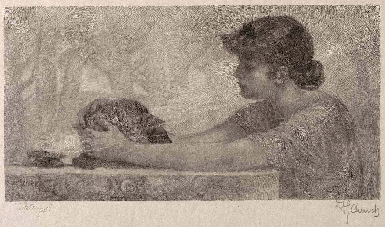 Sibil, 1887. by Francis Scott King
