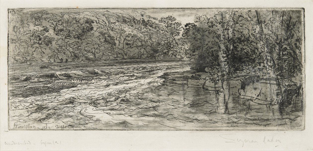 Somon için Muhtemel Bir Yer, 1889 by Francis Seymour Haden