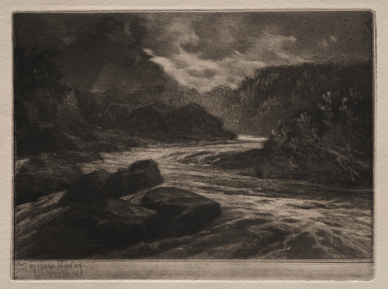 Somon Nehri by Francis Seymour Haden