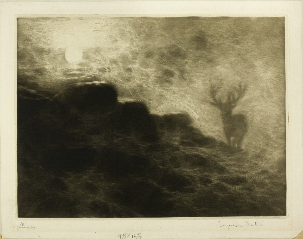 Erken Kalkıcı by Francis Seymour Haden