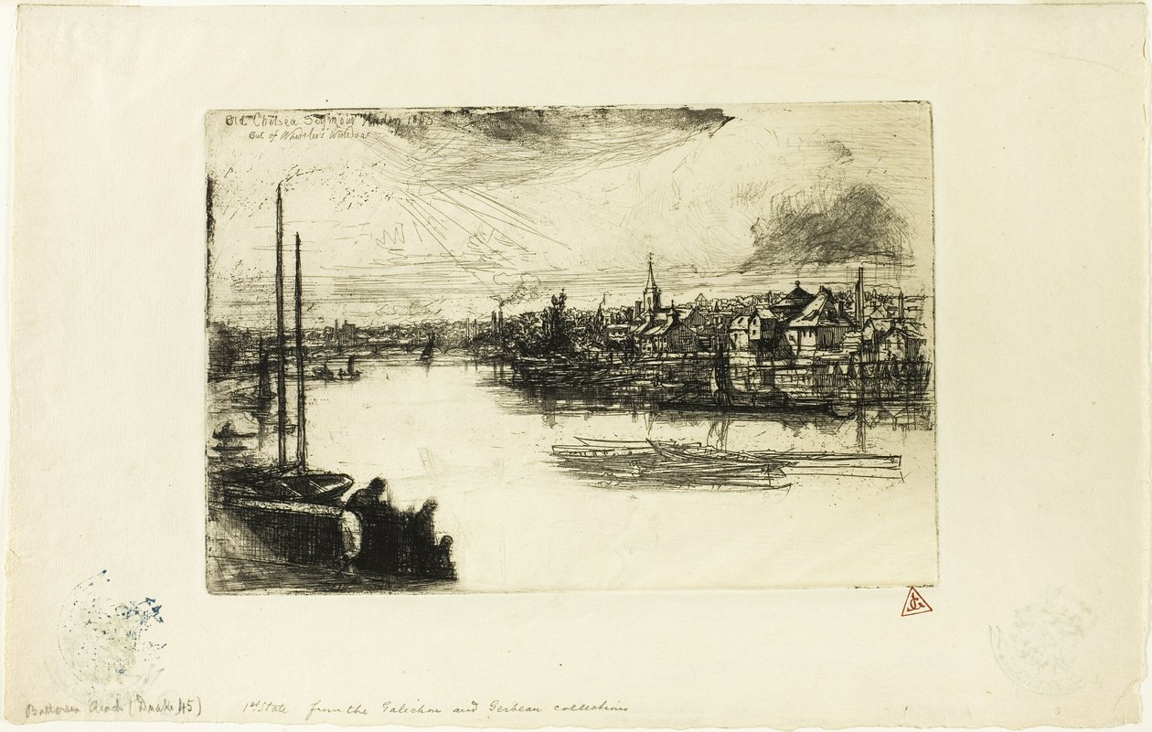 Battersea Erişimi by Francis Seymour Haden