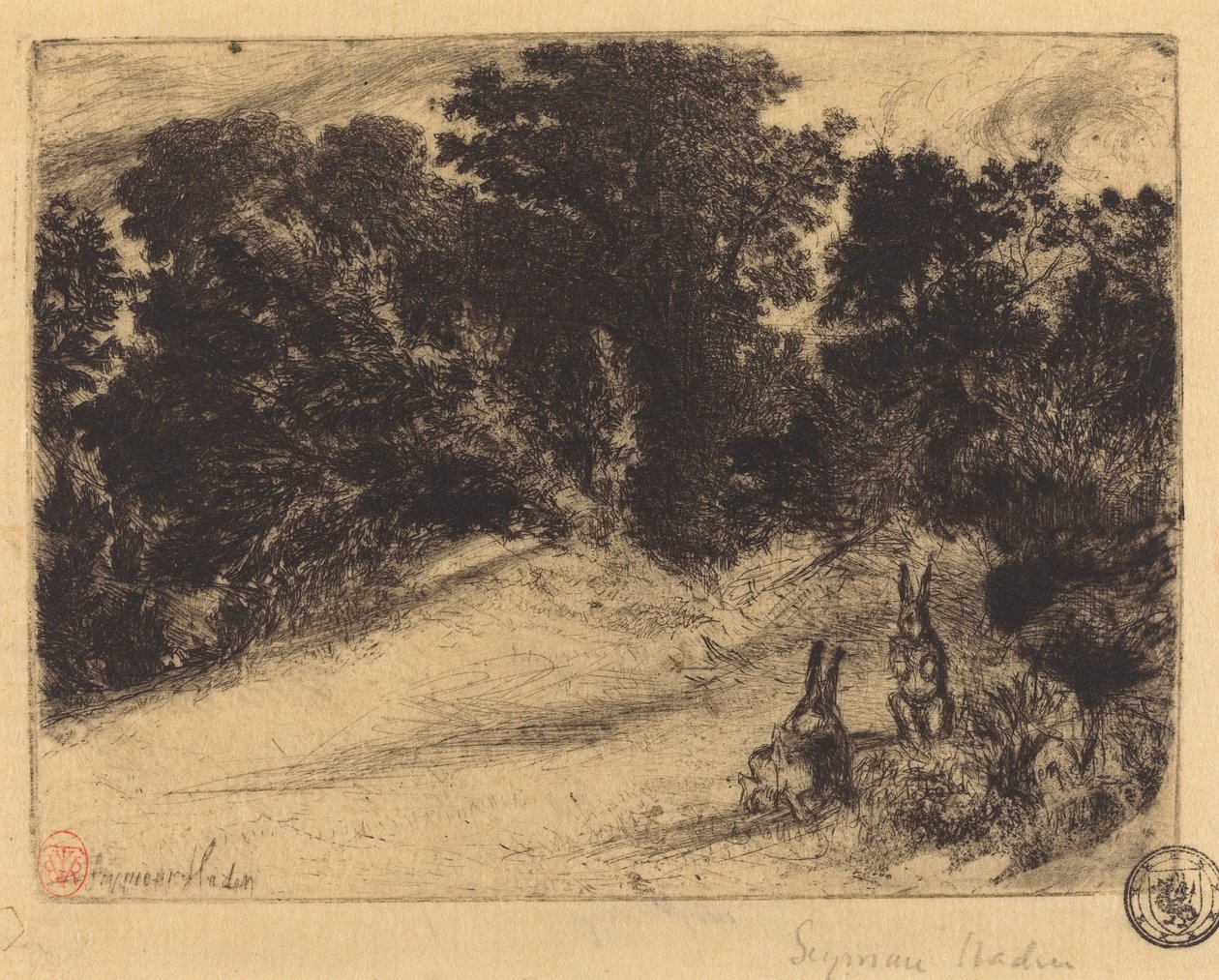 alt tarak by Francis Seymour Haden
