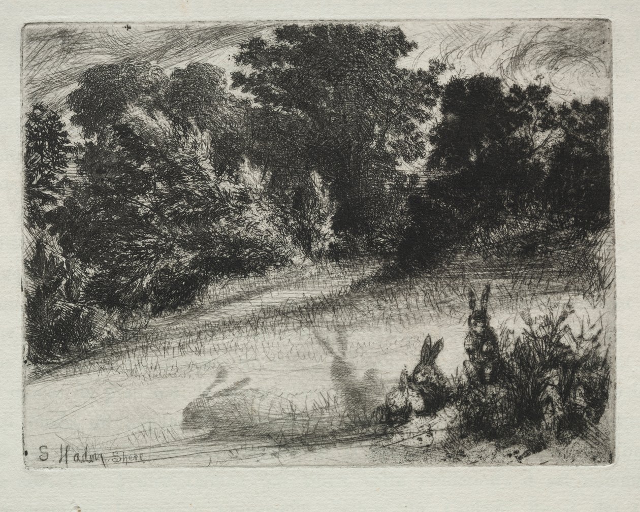 alt tarak by Francis Seymour Haden