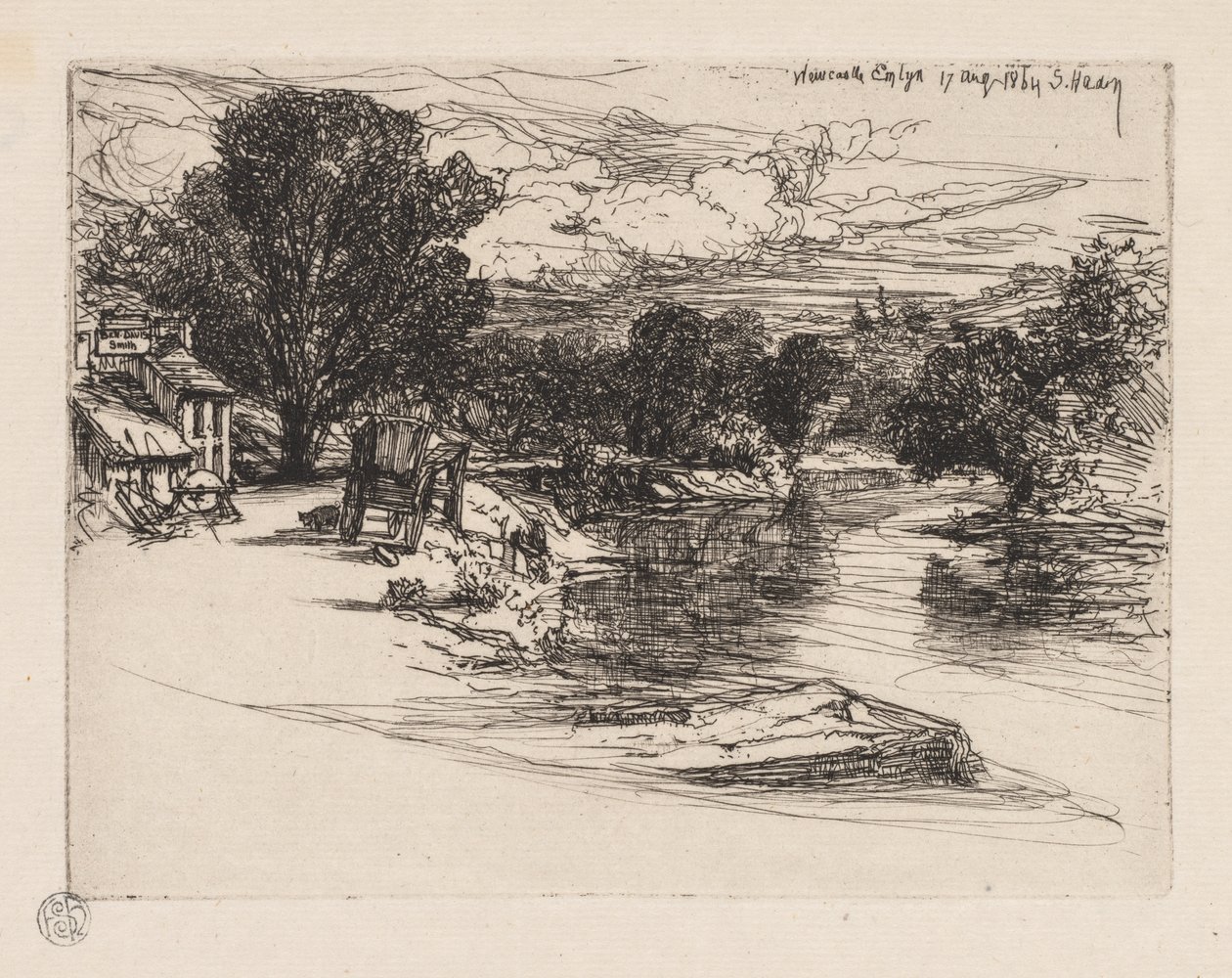 Smyth Evi by Francis Seymour Haden