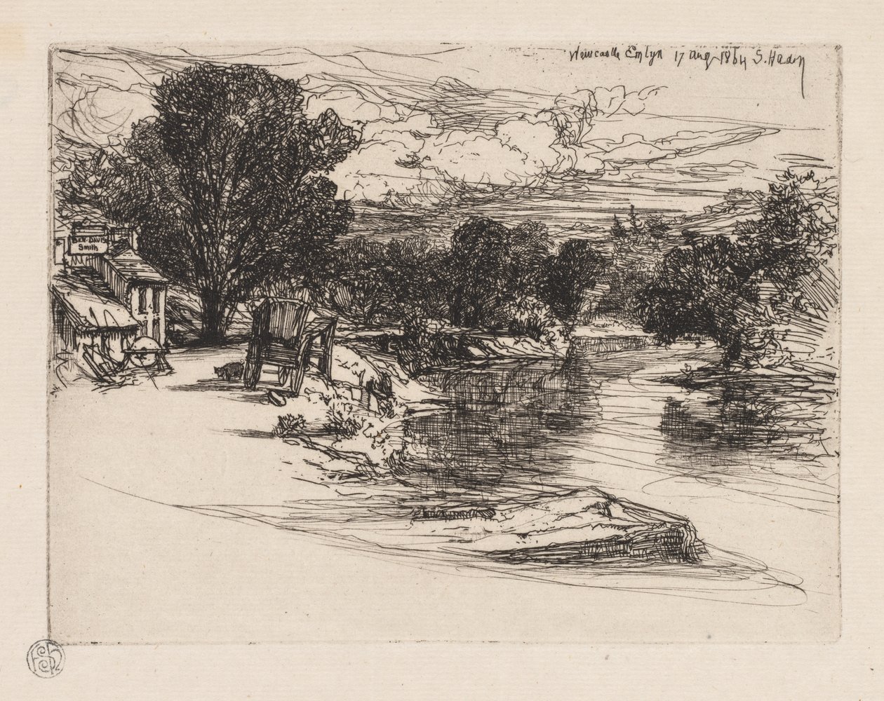 Smyth Evi. by Francis Seymour Haden