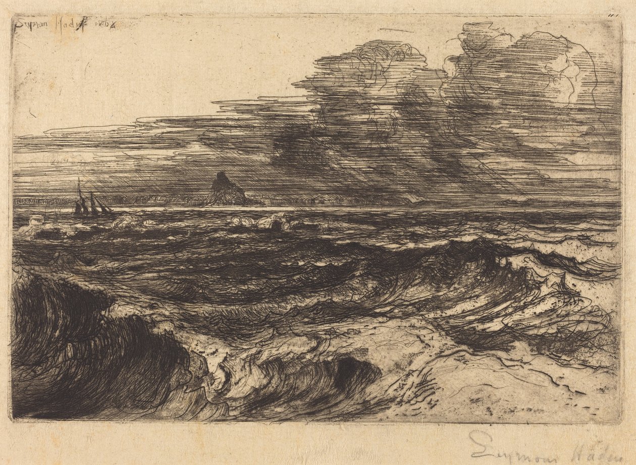 Mount Körfezi by Francis Seymour Haden