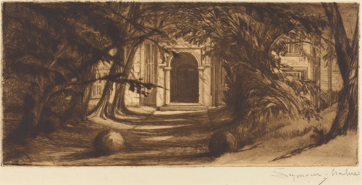 Mitton Salonu by Francis Seymour Haden