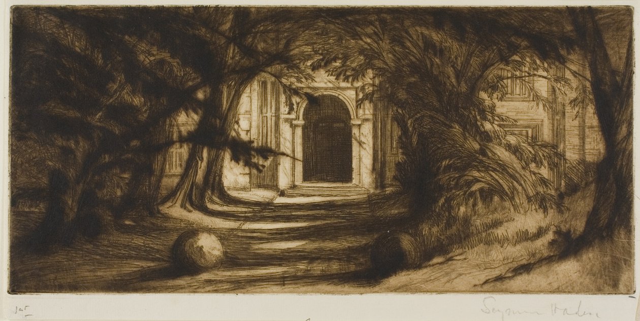 Mitton Salonu by Francis Seymour Haden