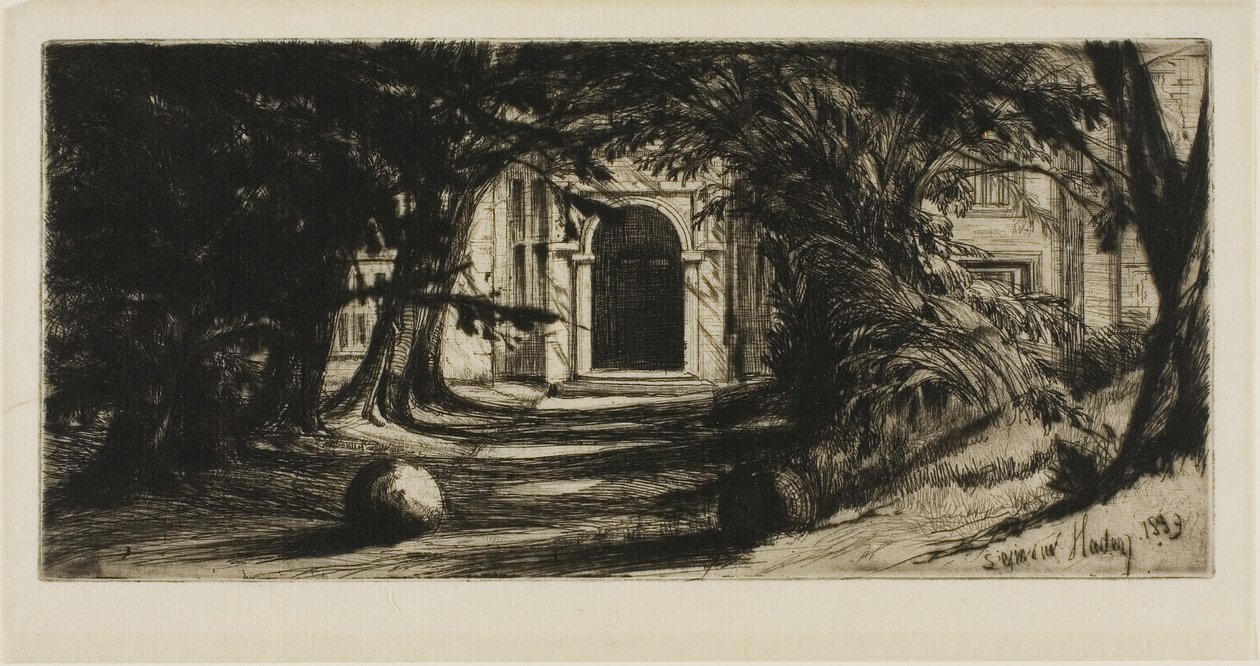 Mitton Salonu by Francis Seymour Haden