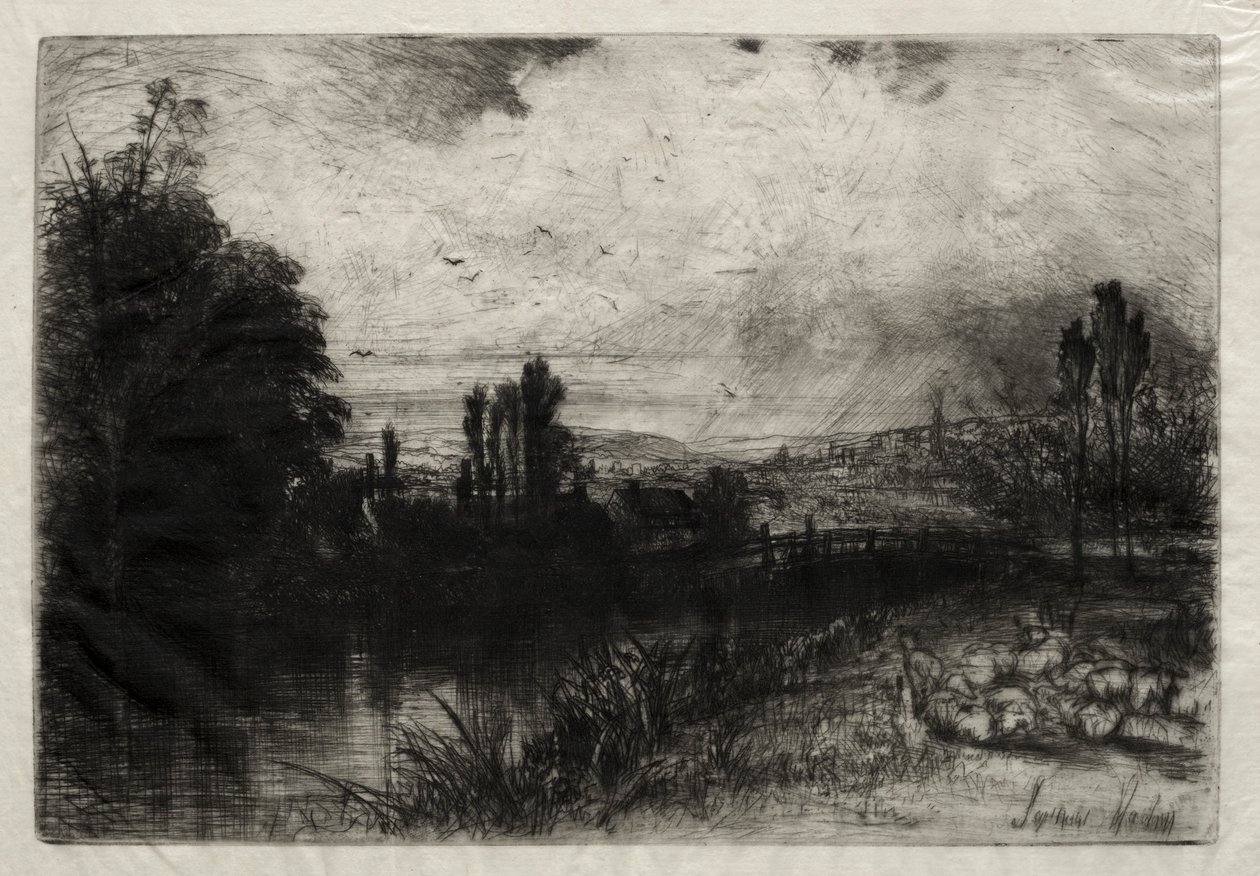 Testte. by Francis Seymour Haden