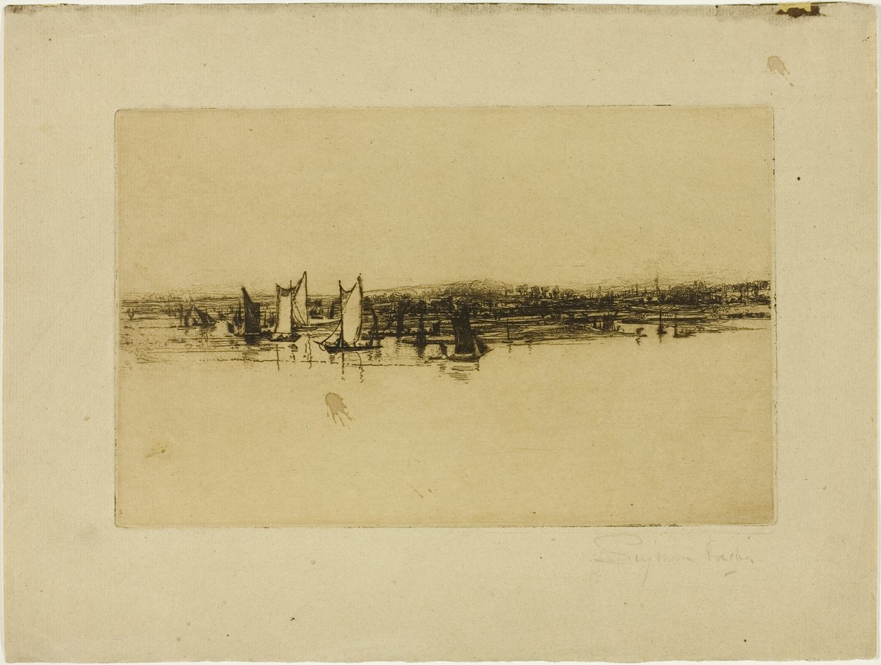 Inn Karşısı, Purfleet by Francis Seymour Haden