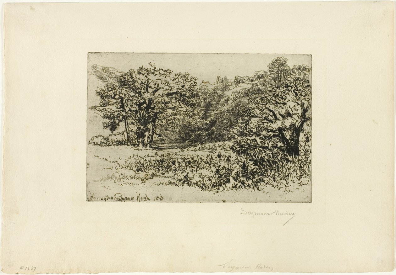 Sürü by Francis Seymour Haden