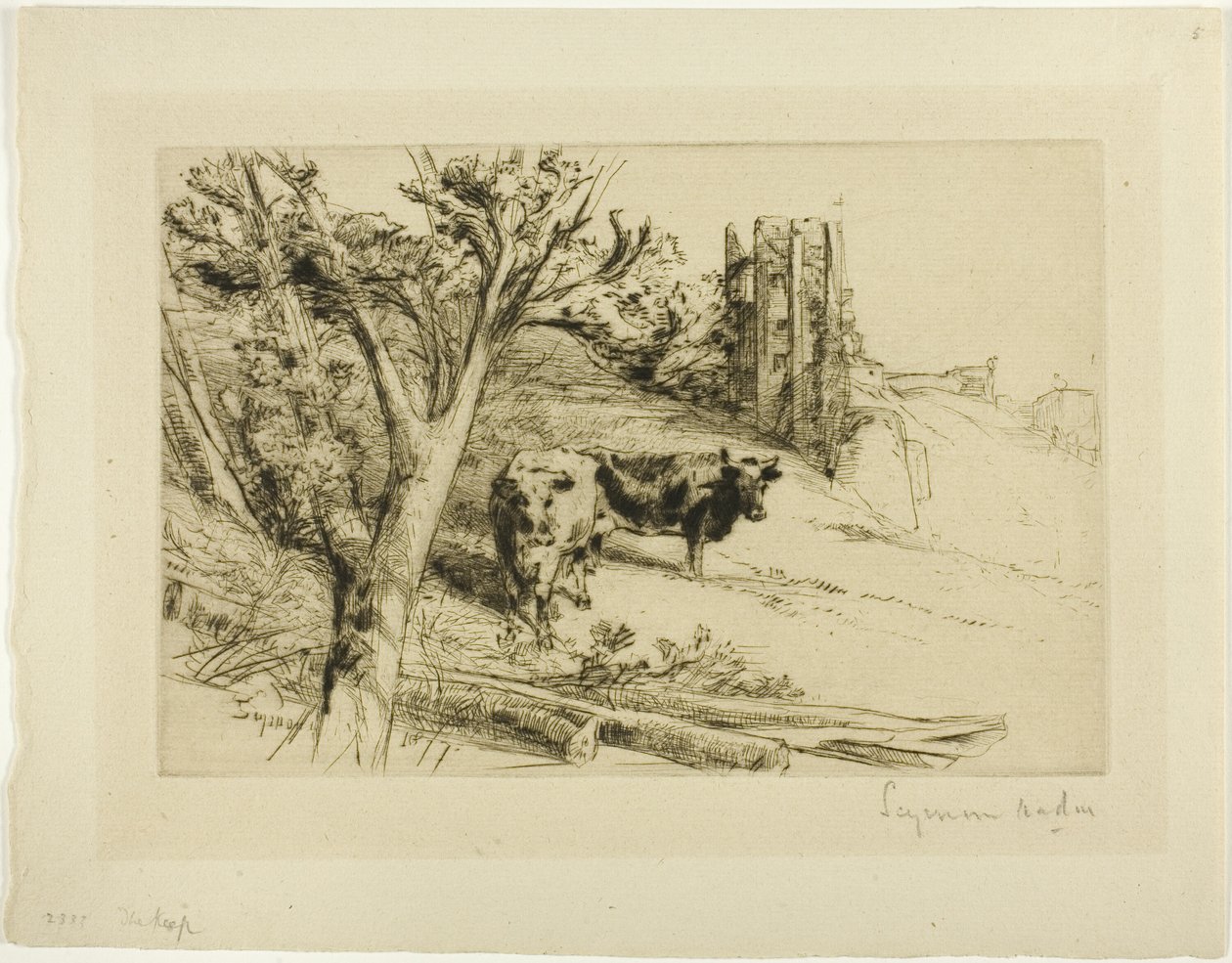 Kale by Francis Seymour Haden