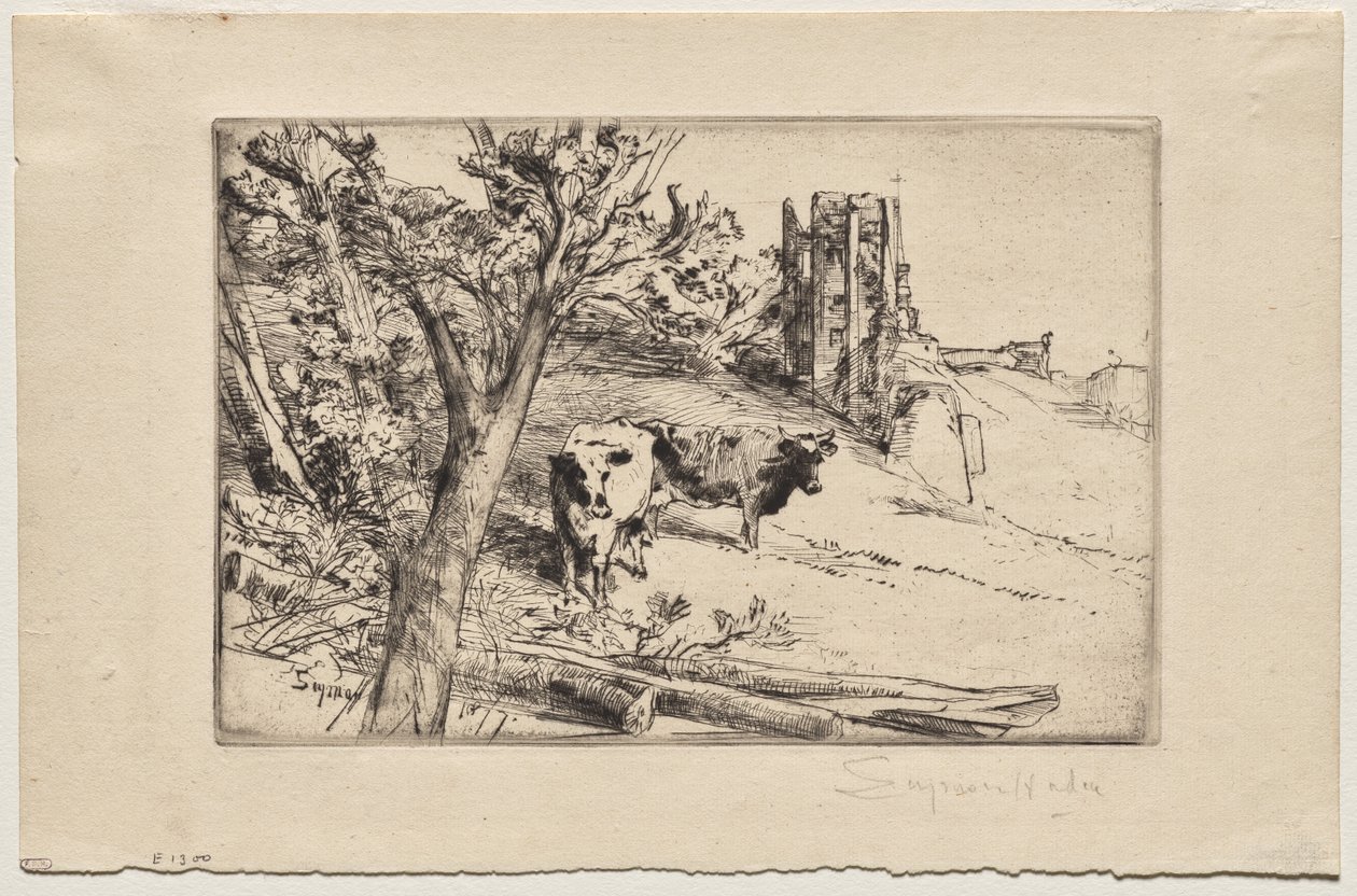 Kale by Francis Seymour Haden