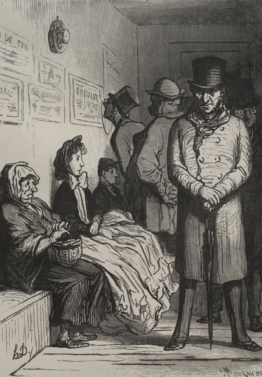 Otobüs: Bekleme Odası by Francis Seymour Haden
