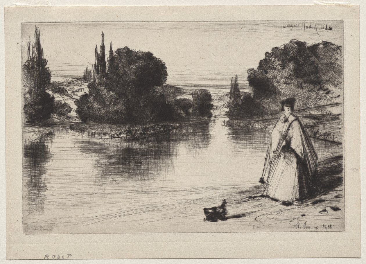 Çekme Yolu by Francis Seymour Haden