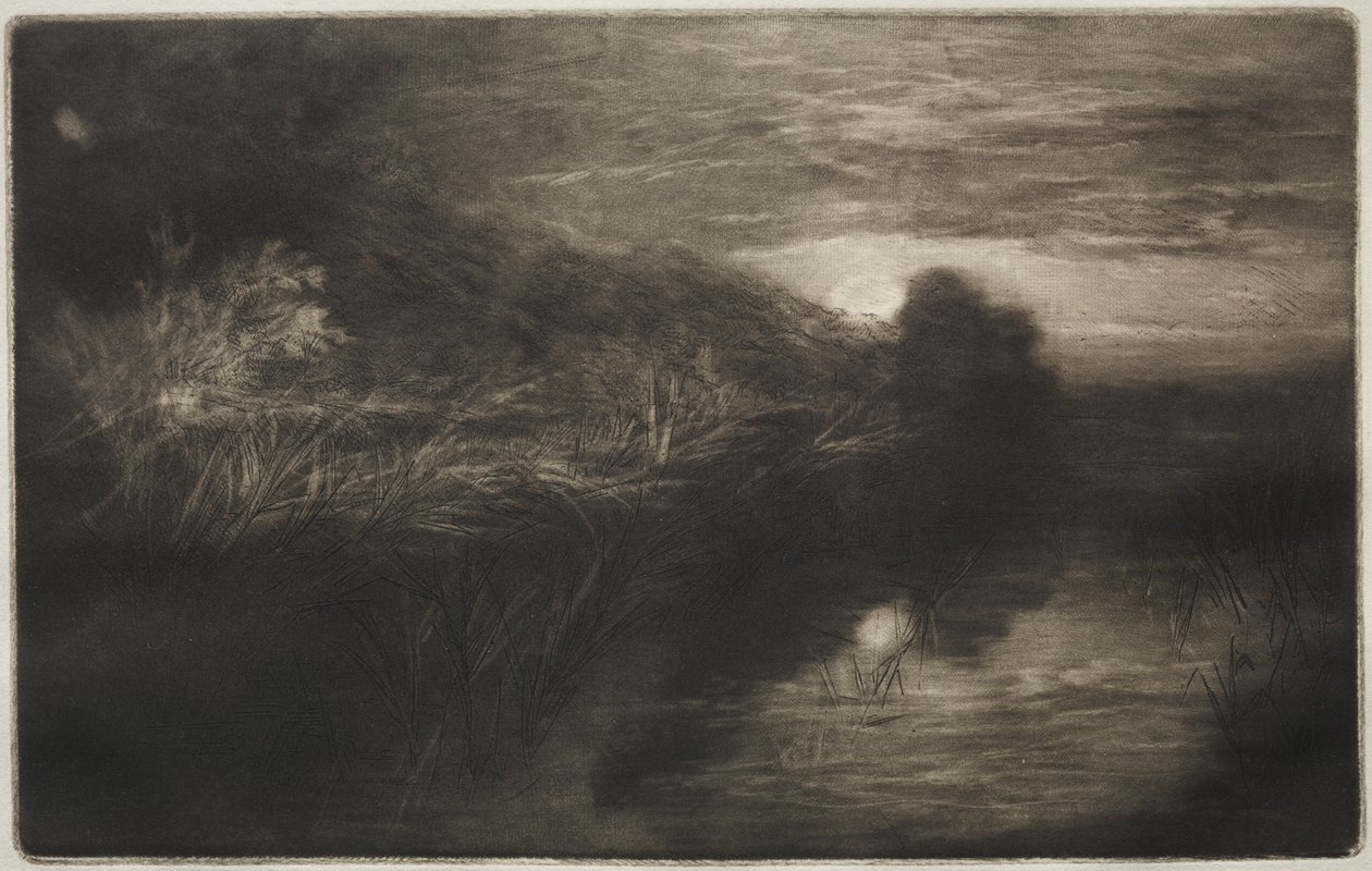 Winchelsea Kanalı by Francis Seymour Haden
