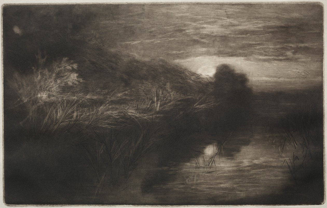 Winchelsea Kanalı, 1877. by Francis Seymour Haden