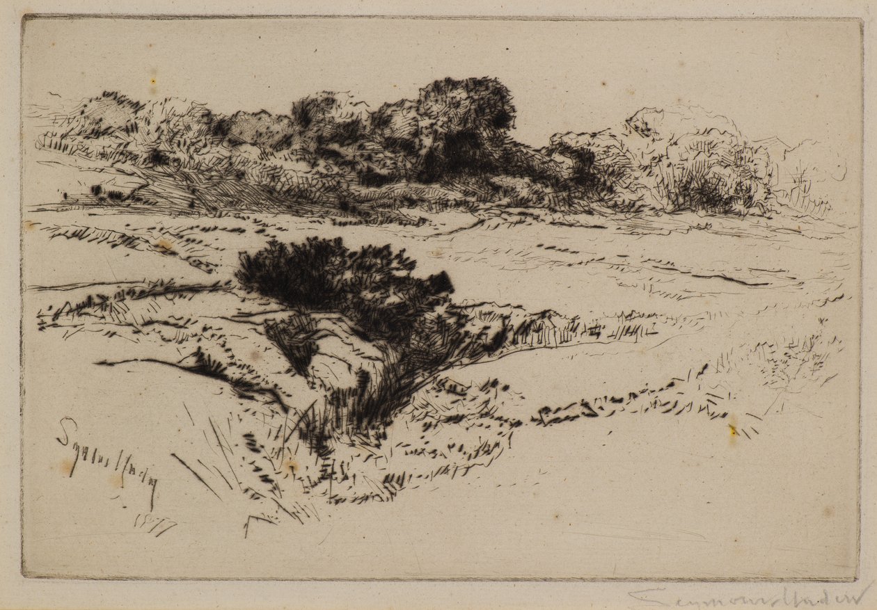 Yel Değirmeni Tepesi No.2 by Francis Seymour Haden