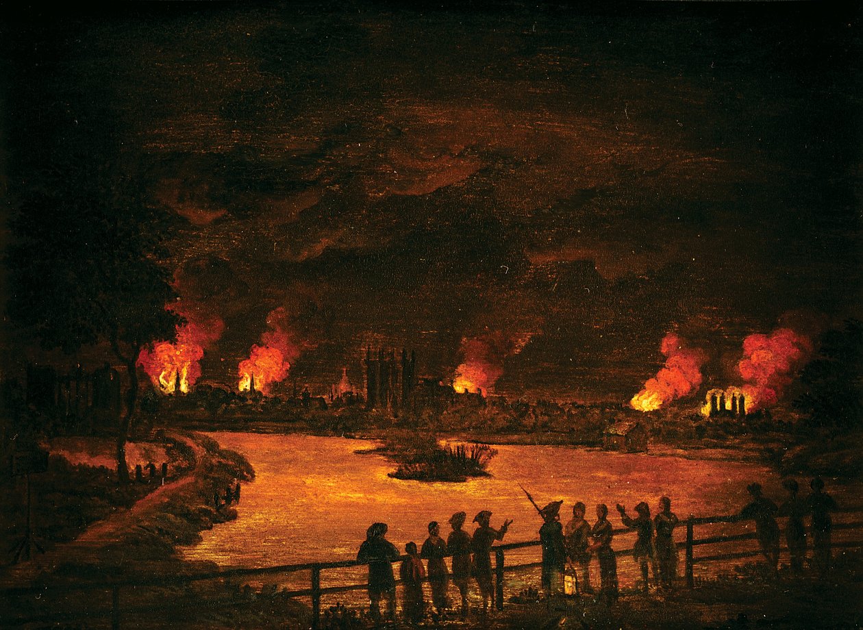 Gordon İsyanları, 1780 by Francis Swaine
