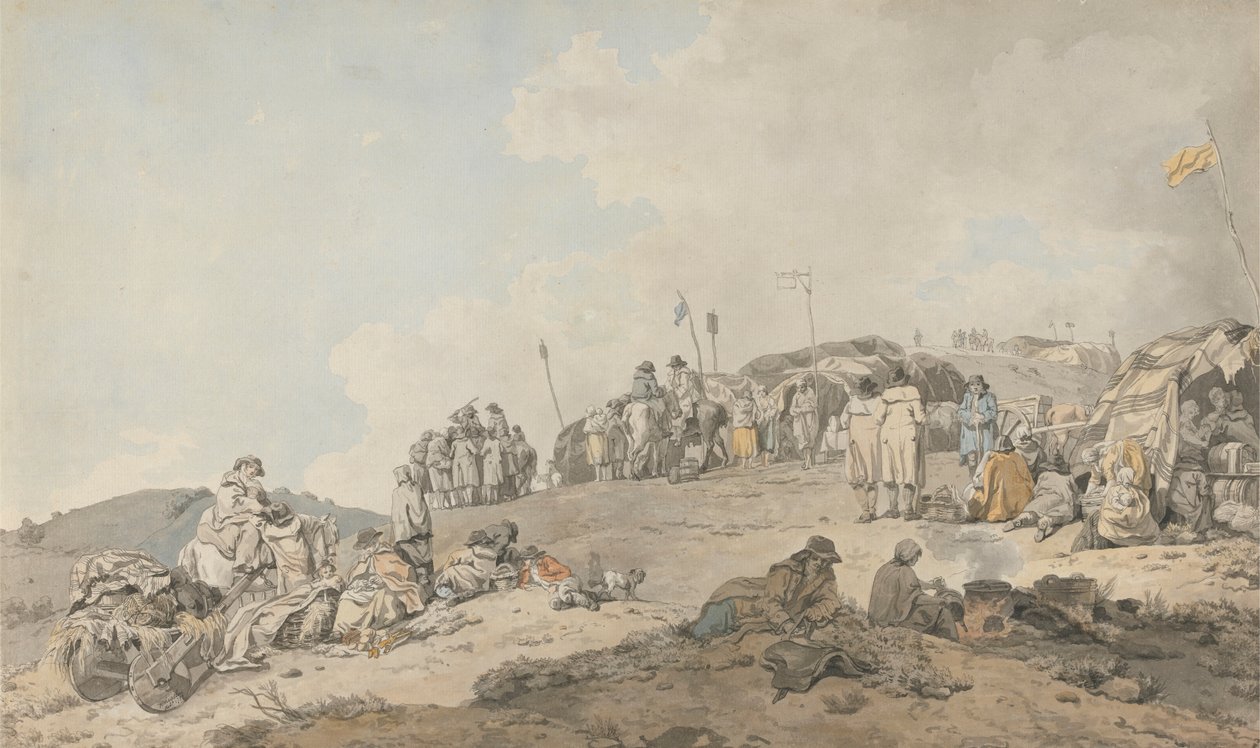 Donnybrook Fuarı, 1782 by Francis Wheatley