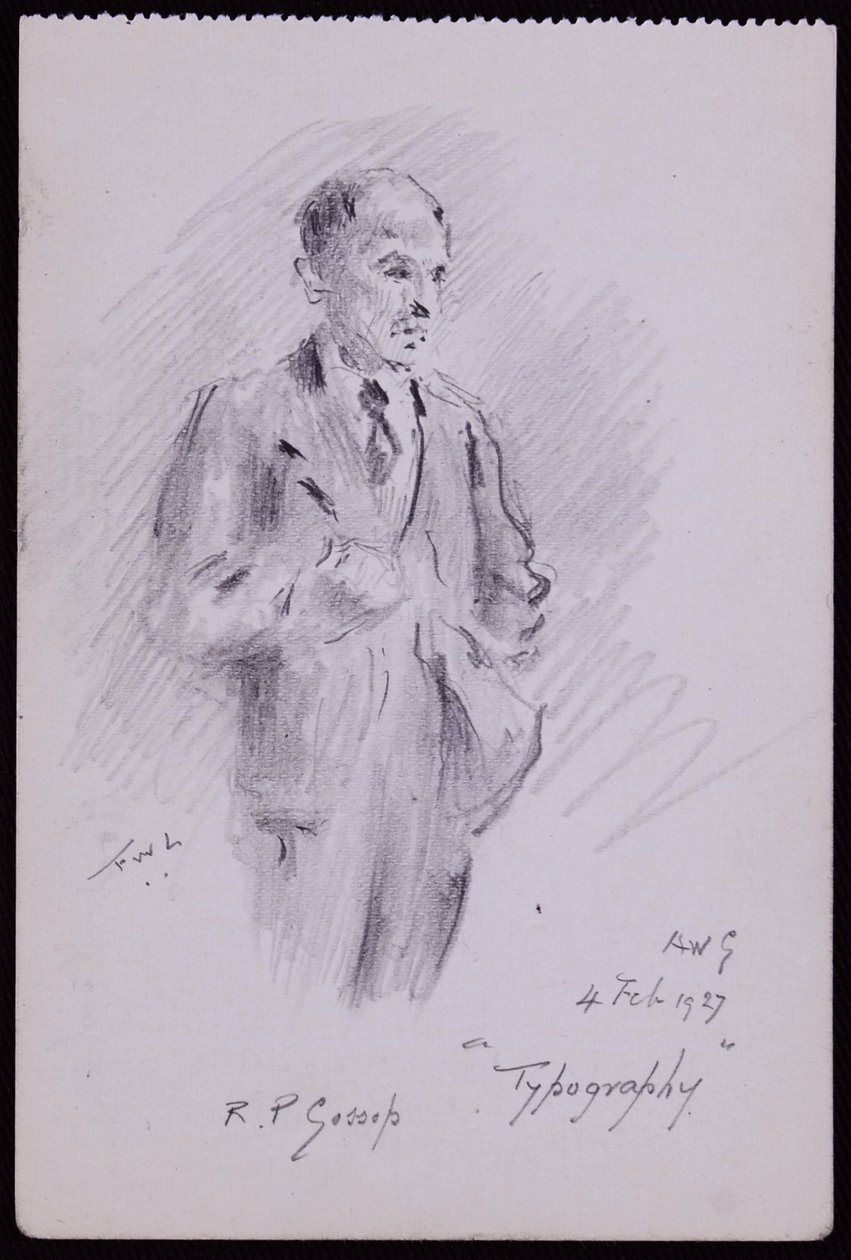 R Percy Gossop