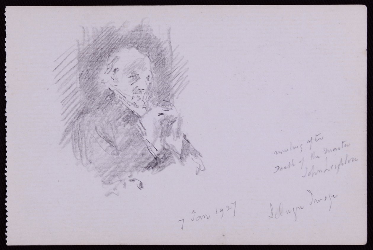 Selwyn Resminin Portresi by Francis Wilfred Lawson