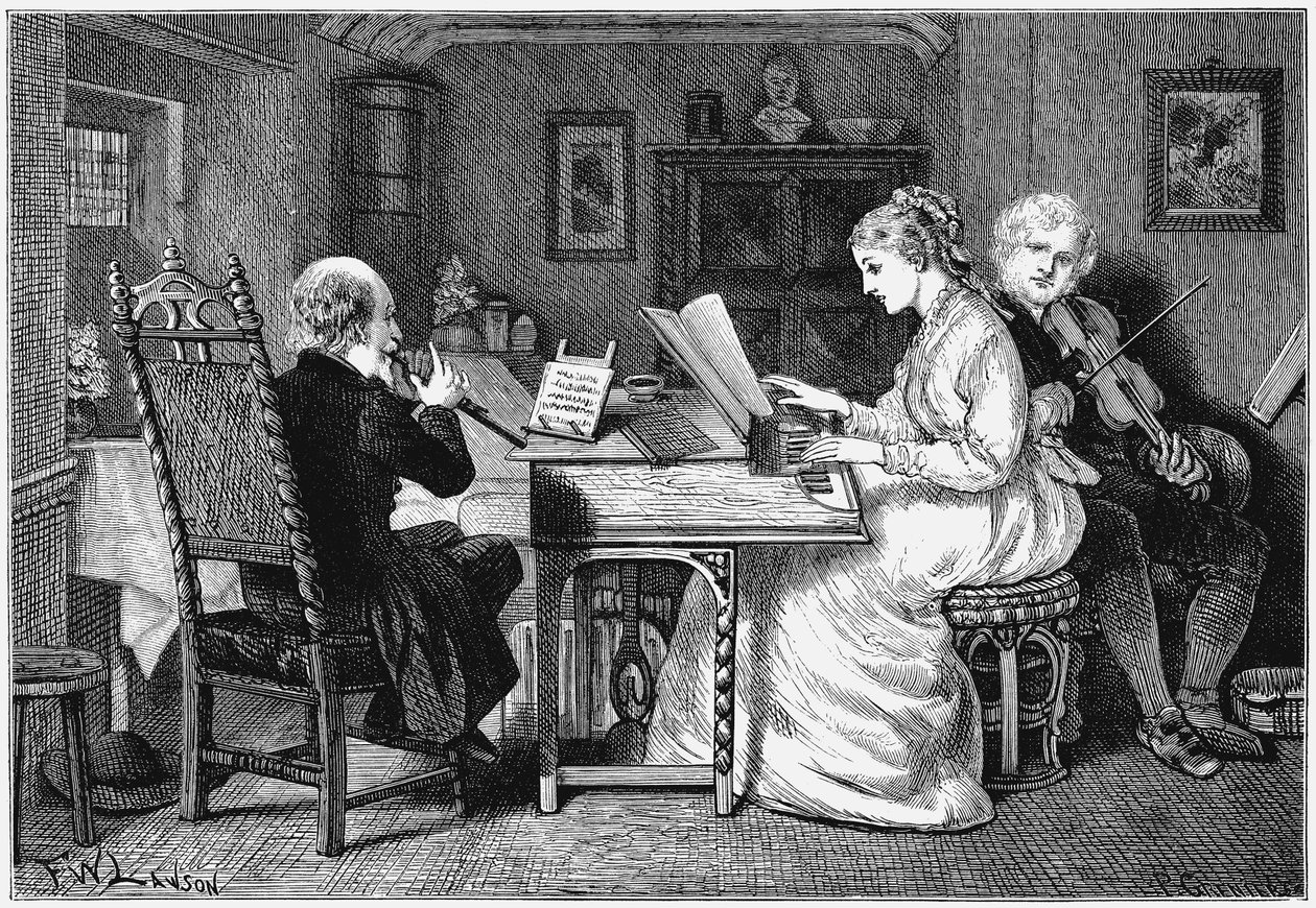 Müzik yapmak, Londra, 1874 by Francis Wilfrid Lawson