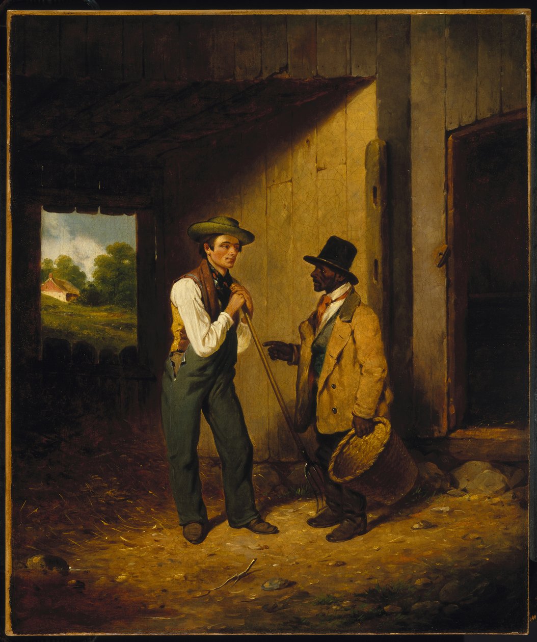 Hepsi Konuşuyor ve İş Yok by Francis William Edmonds