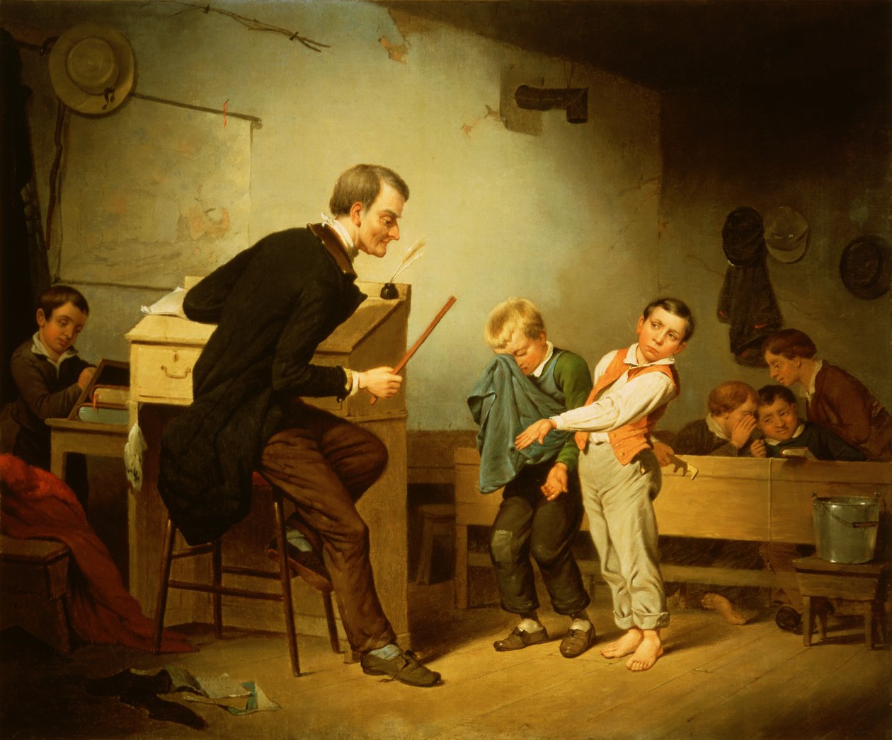 Öğrenciler Cezalandırılıyor by Francis William Edmonds