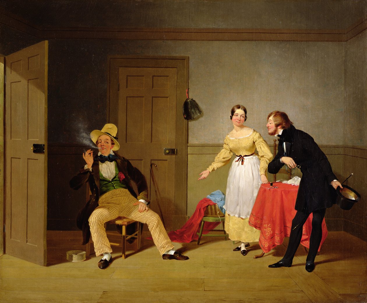 Şehir ve Ülke Güzeli, c.1838 by Francis William Edmonds