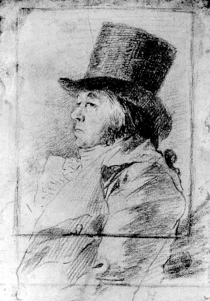 kendi portre by Francisco de Goya