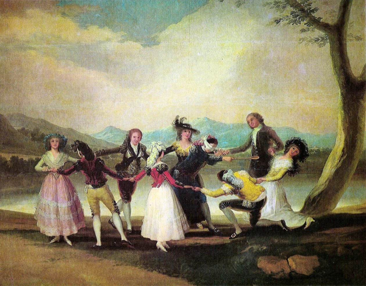 Kör adamın blöfü by Francisco de Goya