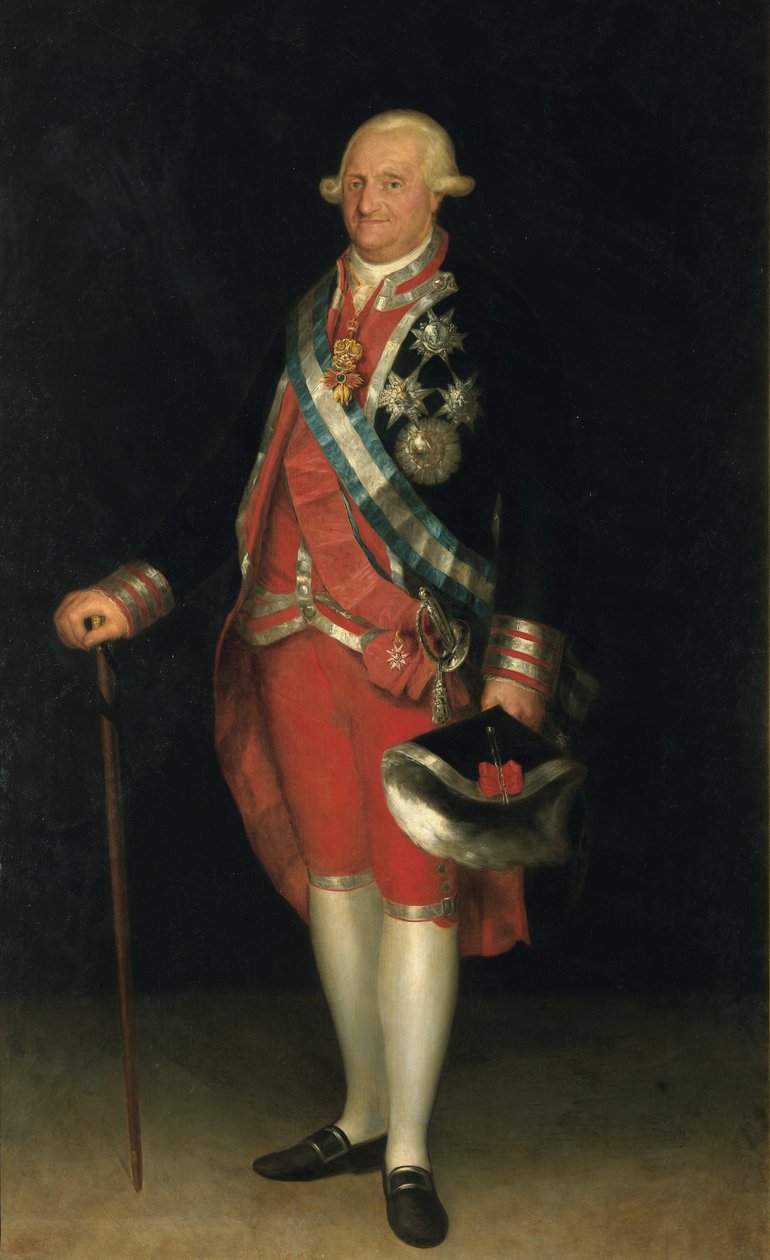 Carlos IV, İspanya Kralı by Francisco de Goya
