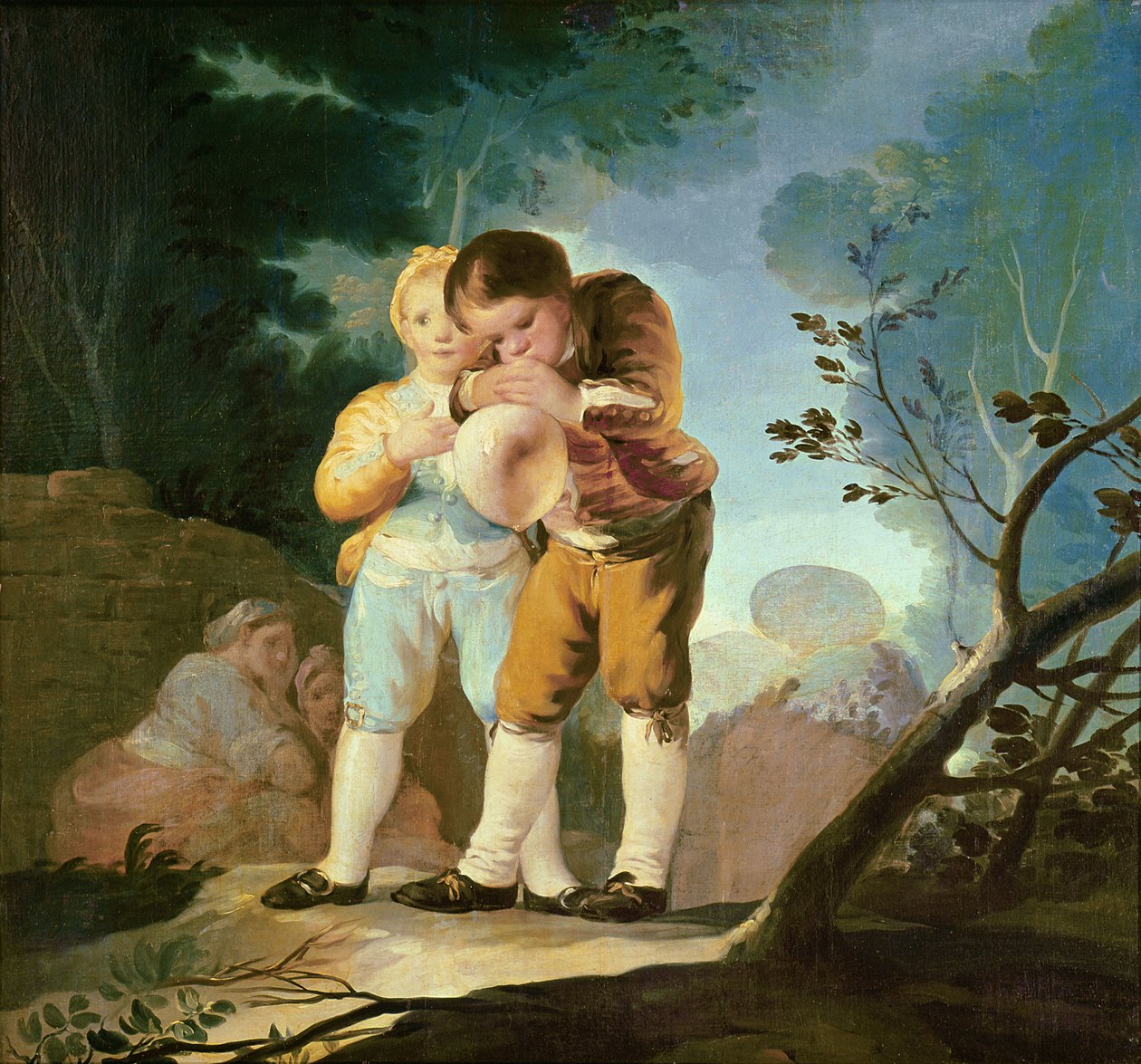Mesaneyi Şişiren Çocuklar, 1778 by Francisco de Goya