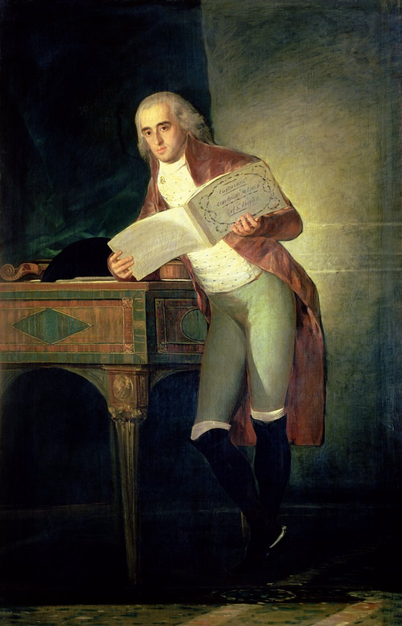 Don Jose Alvarez de Toledo y Gonzaga, XIII Duque de Alba ve XI Marques de Villafranca, 1795 by Francisco de Goya