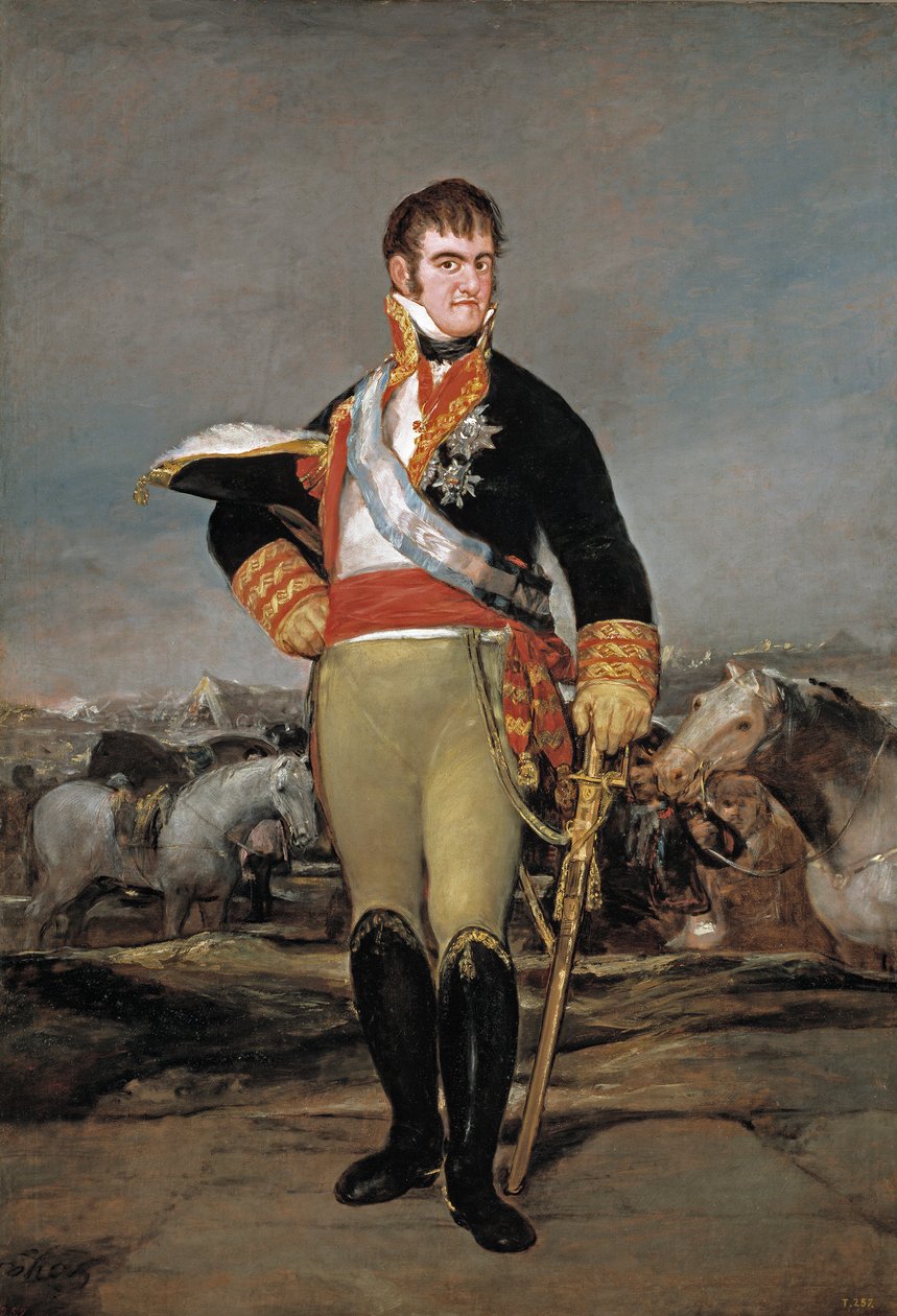 Ferdinand VII kampta by Francisco de Goya