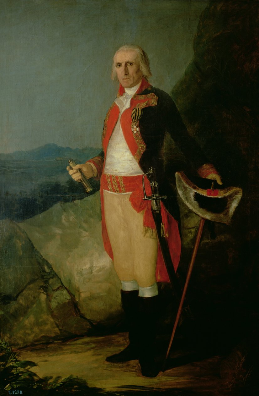 General Jose de Urrutia (1739-1803) 1798 by Francisco de Goya