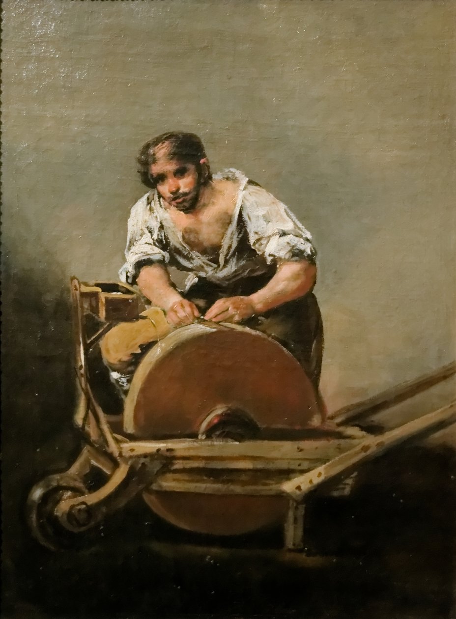 öğütücü by Francisco de Goya