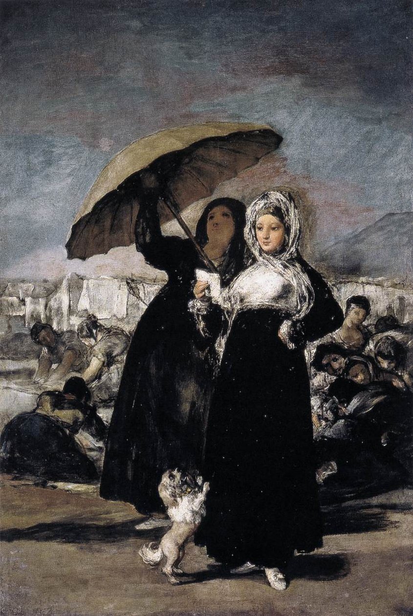 Les Jeunes veya Gençler by Francisco de Goya